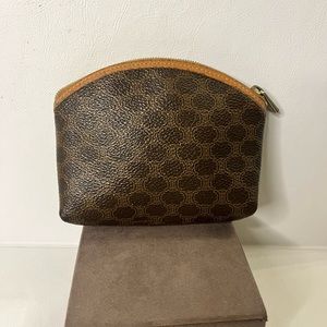 Vintage Celine Change Purse. Macadam vintage 1998 Paris